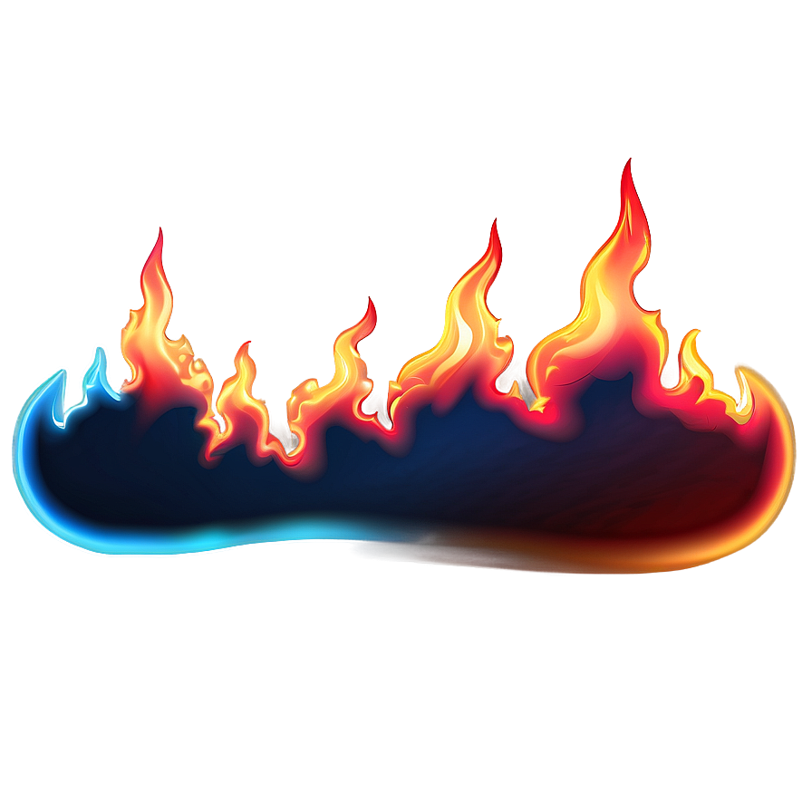 Glow Fire Emoji Art Png Ymp39 PNG image