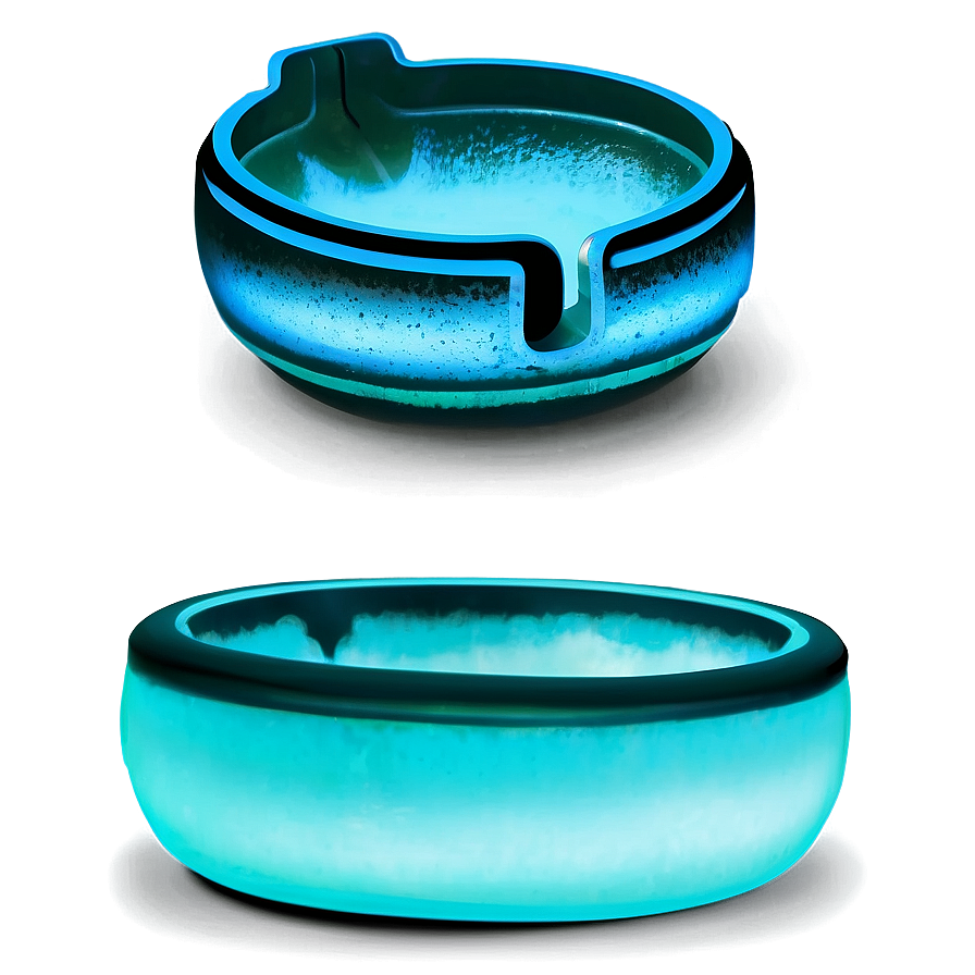 Glow In The Dark Ashtray Png Mlj PNG image