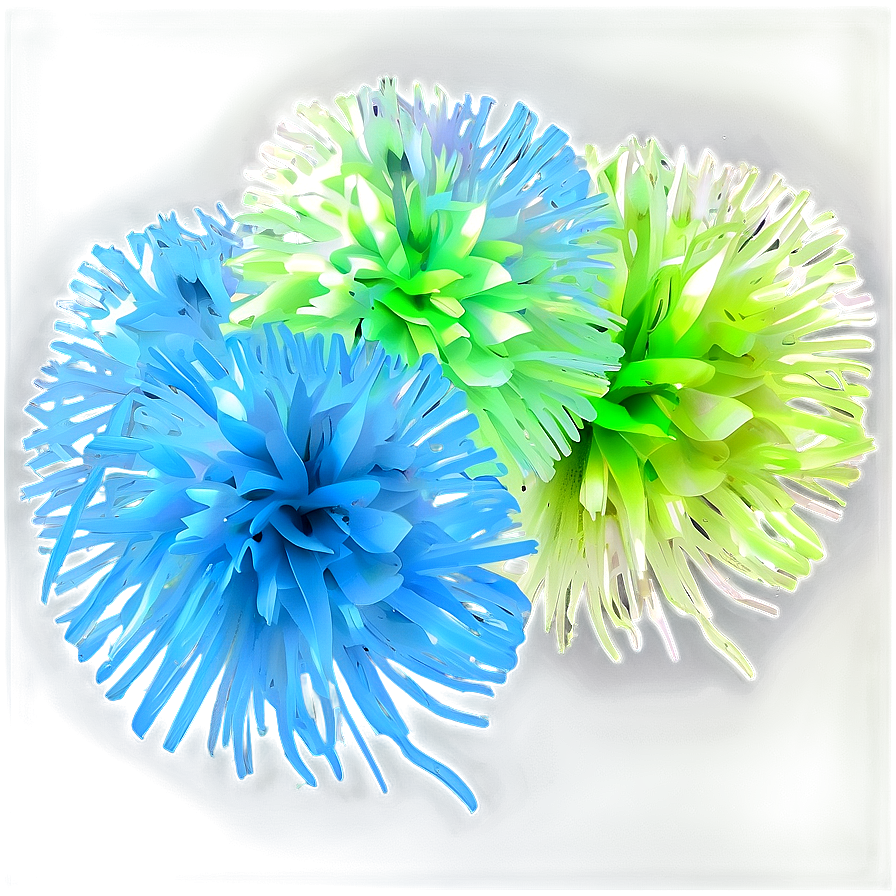 Glow In The Dark Pom Poms Png 20 PNG image