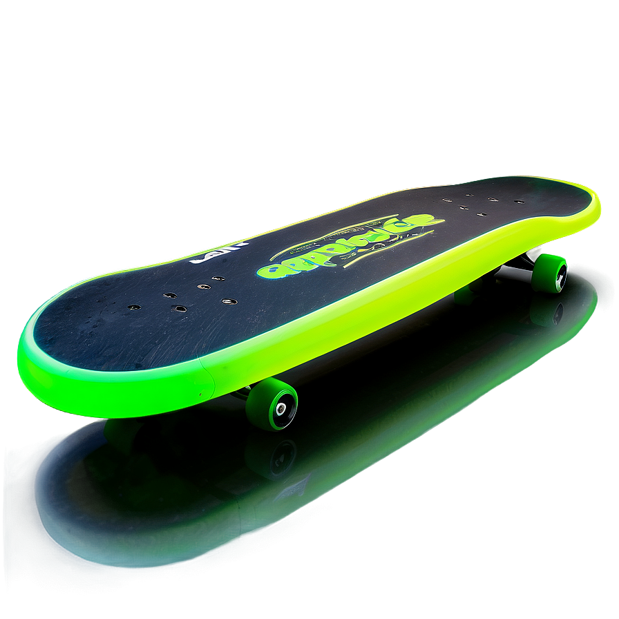 Glow In The Dark Skateboard Png 1 PNG image