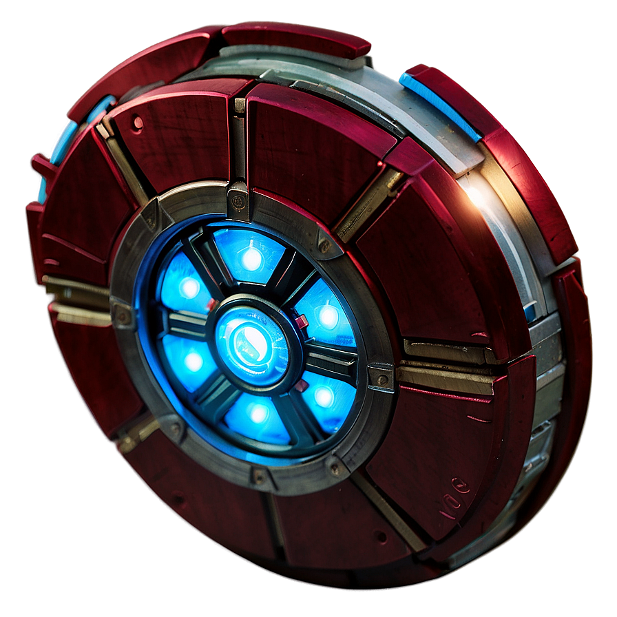 Glowing Arc Reactor Iron Man Png Jri PNG image