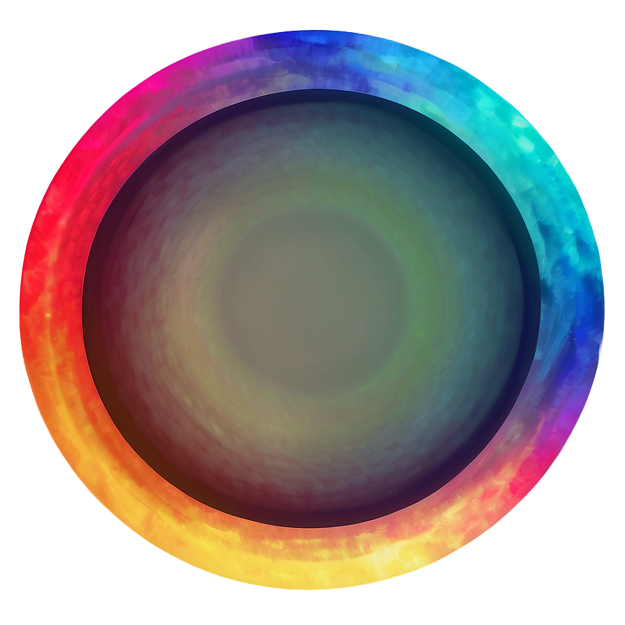 Glowing Aura Circle Png 06262024 PNG image