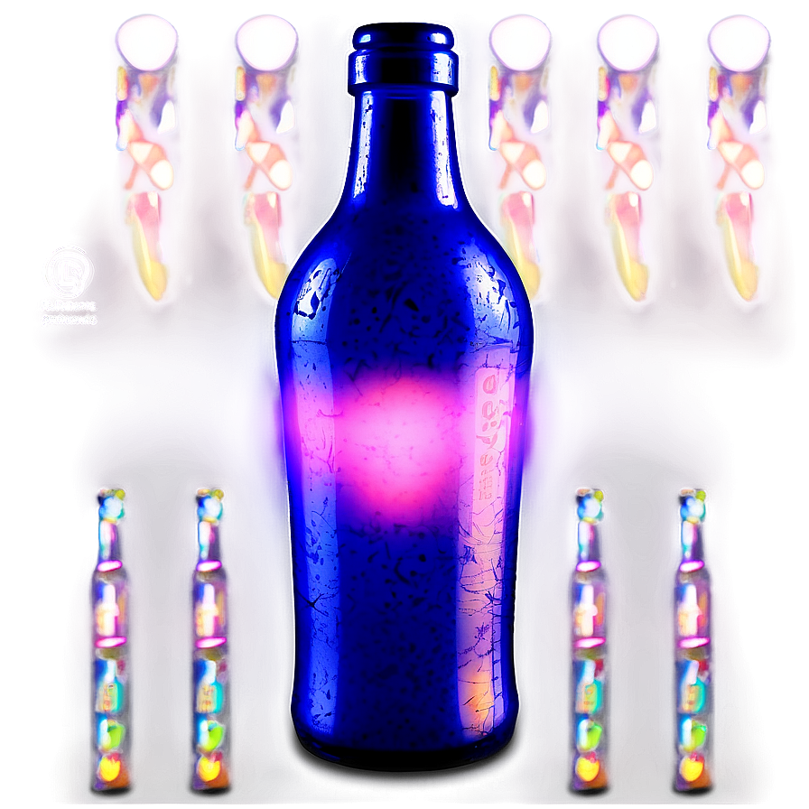 Glowing Bottle Png 95 PNG image