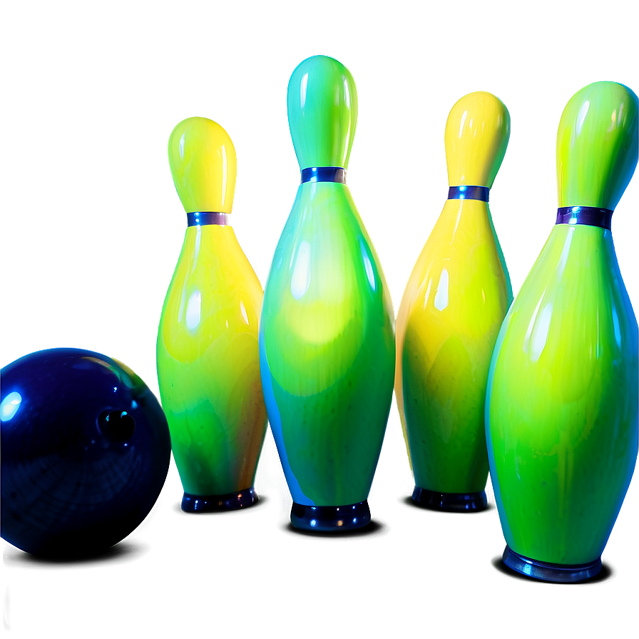 Glowing Bowling Ball Png Key5 PNG image