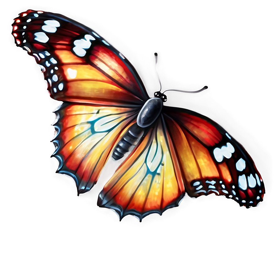 Glowing Butterfly Transparent Png 36 PNG image