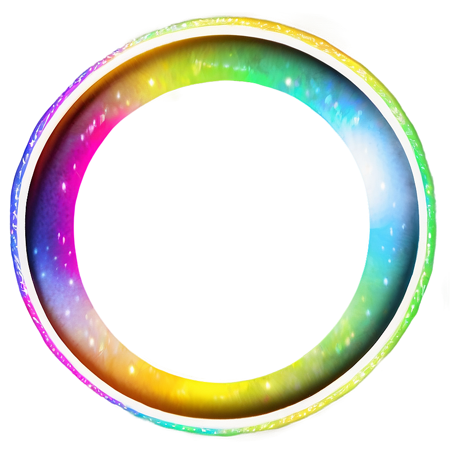 Glowing Circle Frame Png Ejo30 PNG image