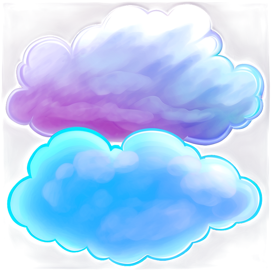 Glowing Clouds Png 04292024 PNG image