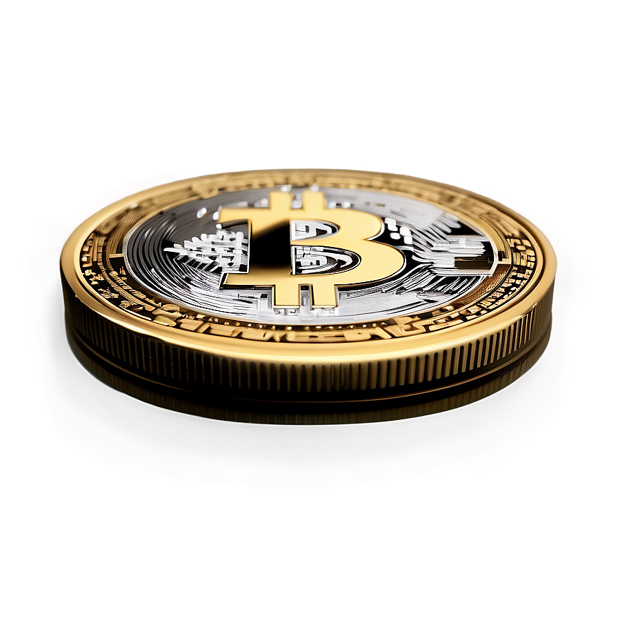 Glowing Crypto Coin Png 82 PNG image