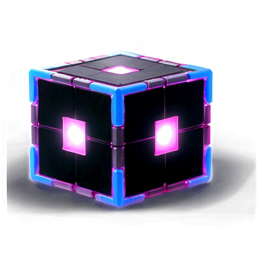 Glowing Cube Png 38 PNG image