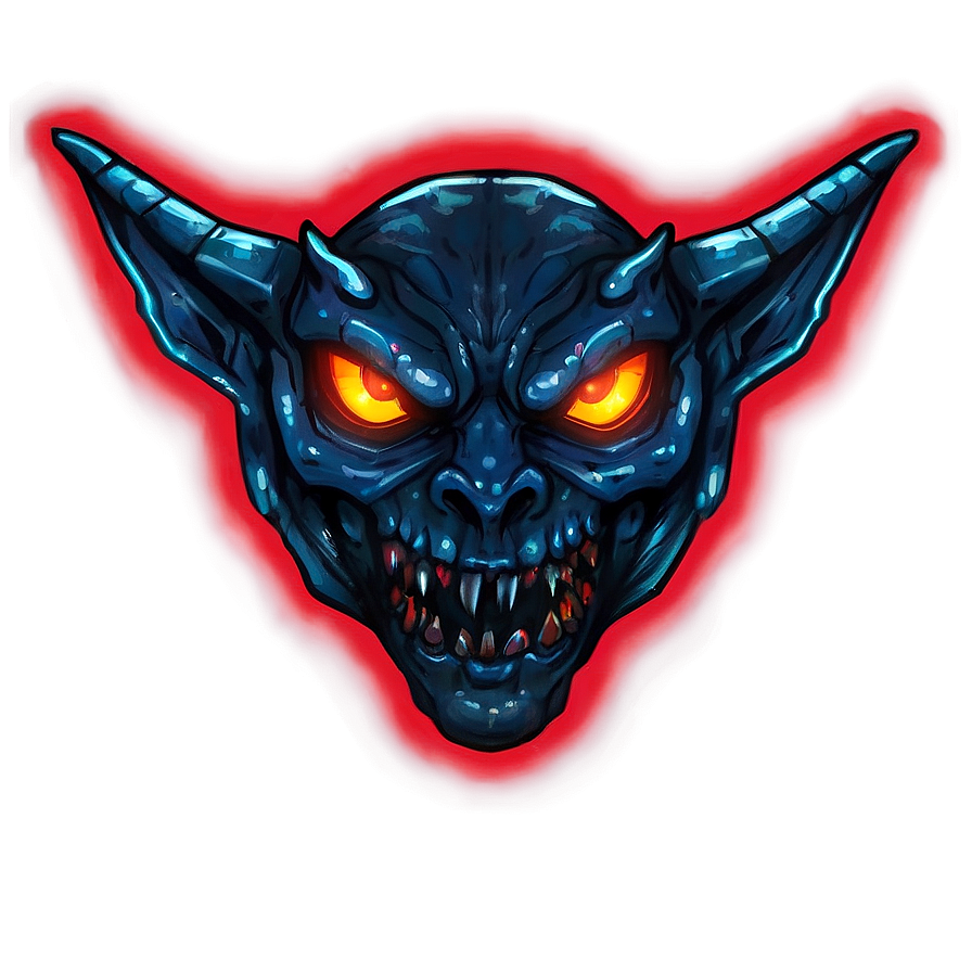 Glowing Demon Eyes Graphic Png 06262024 PNG image