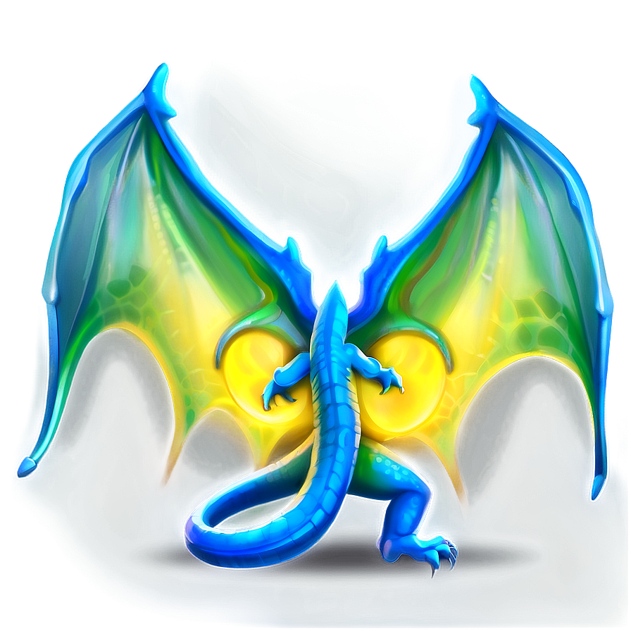 Glowing Dragon Wings Illustration Png 27 PNG image