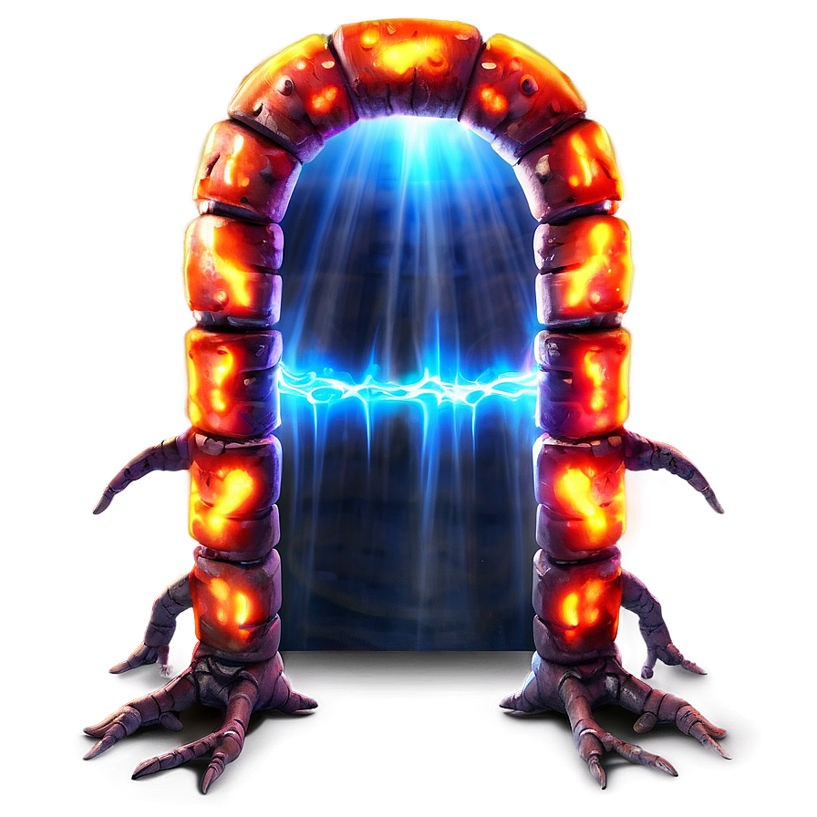 Glowing Energy Portal Png 05212024 PNG image