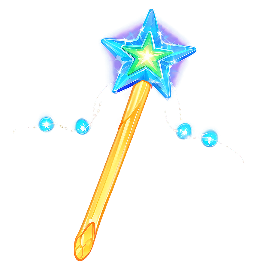 Glowing Fairy Wand Png Oyx75 PNG image