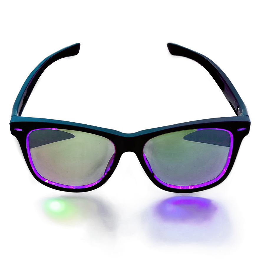 Glowing Gangster Glasses Png 69 PNG image