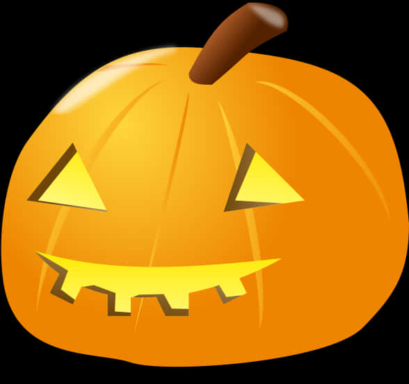 Glowing Jack O Lantern Emoji PNG image