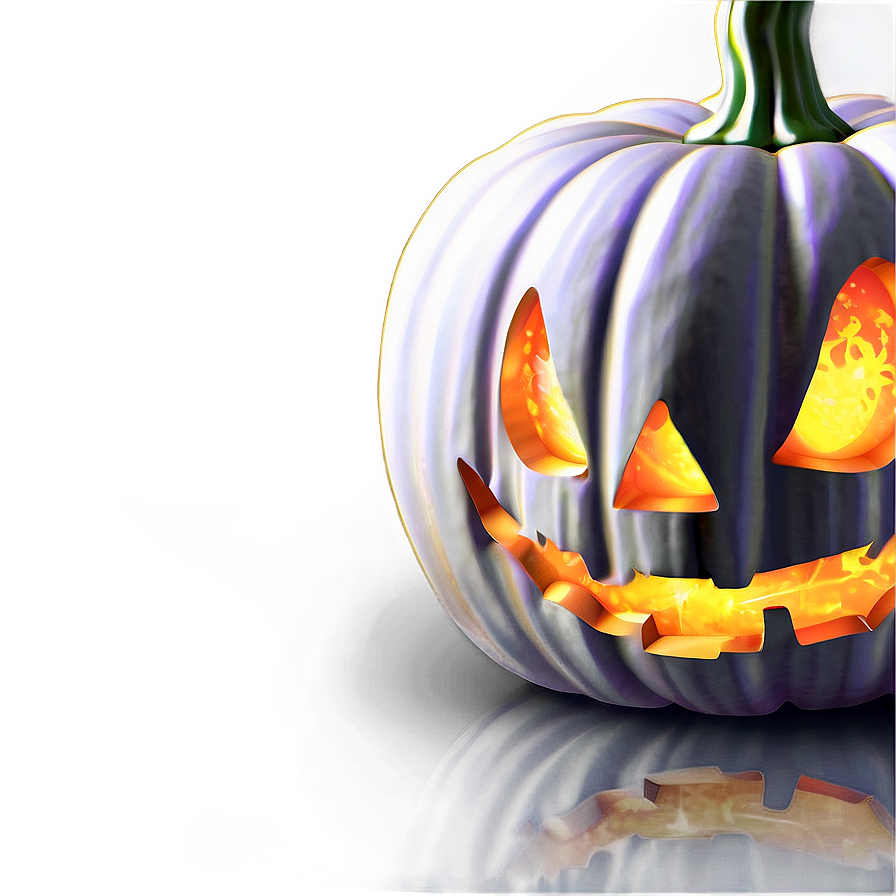 Glowing Jack-o-lantern Png 04292024 PNG image