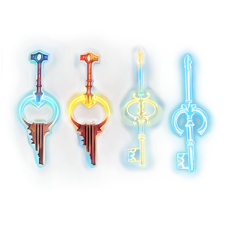 Glowing Keys Png Jia65 PNG image