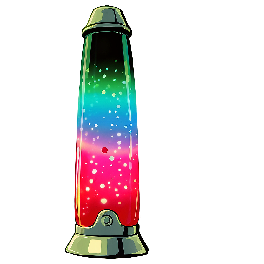 Glowing Lava Lamp Png 06112024 PNG image