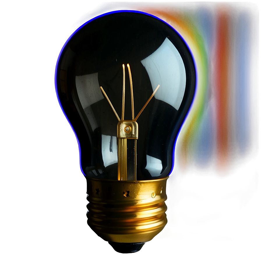 Glowing Light Bulb Png Kad PNG image