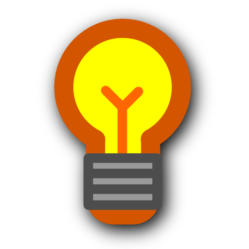 Glowing Lightbulb Graphic PNG image