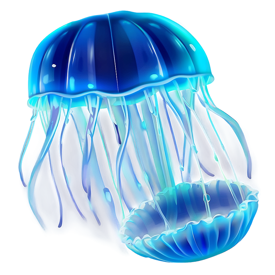 Glowing Moon Jelly Animation Png Pto PNG image