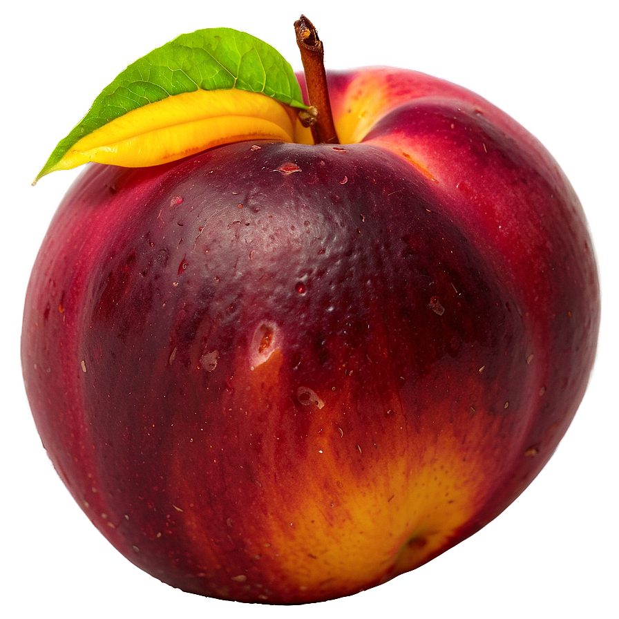 Glowing Nectarine Png 06252024 PNG image