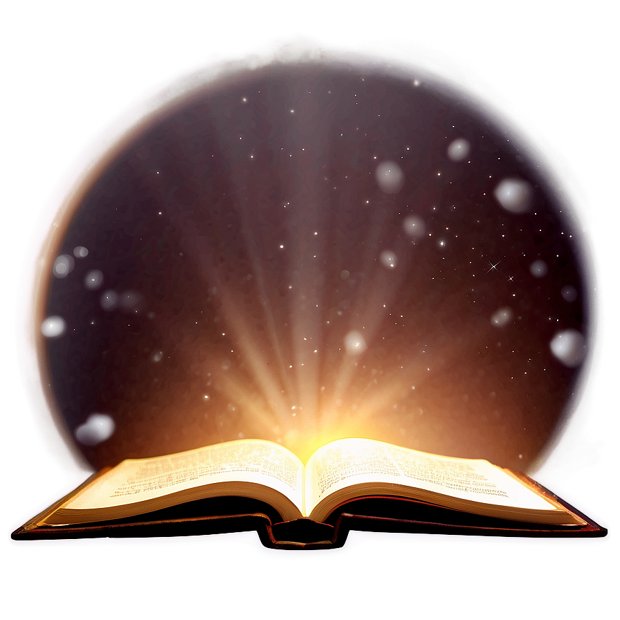 Glowing Open Book Png Tna PNG image