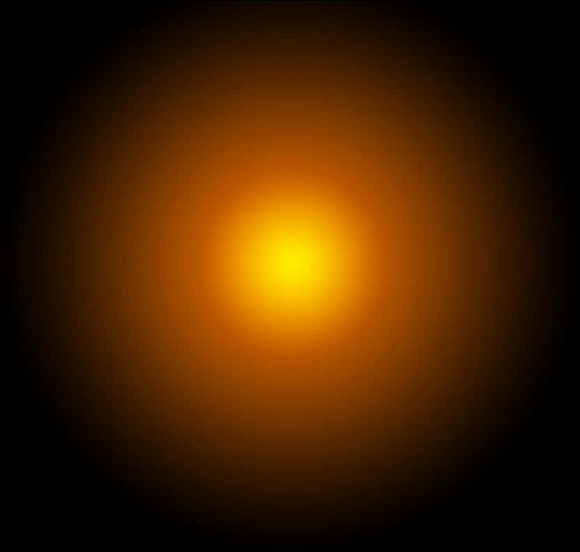 Glowing Orange Light Gradient PNG image