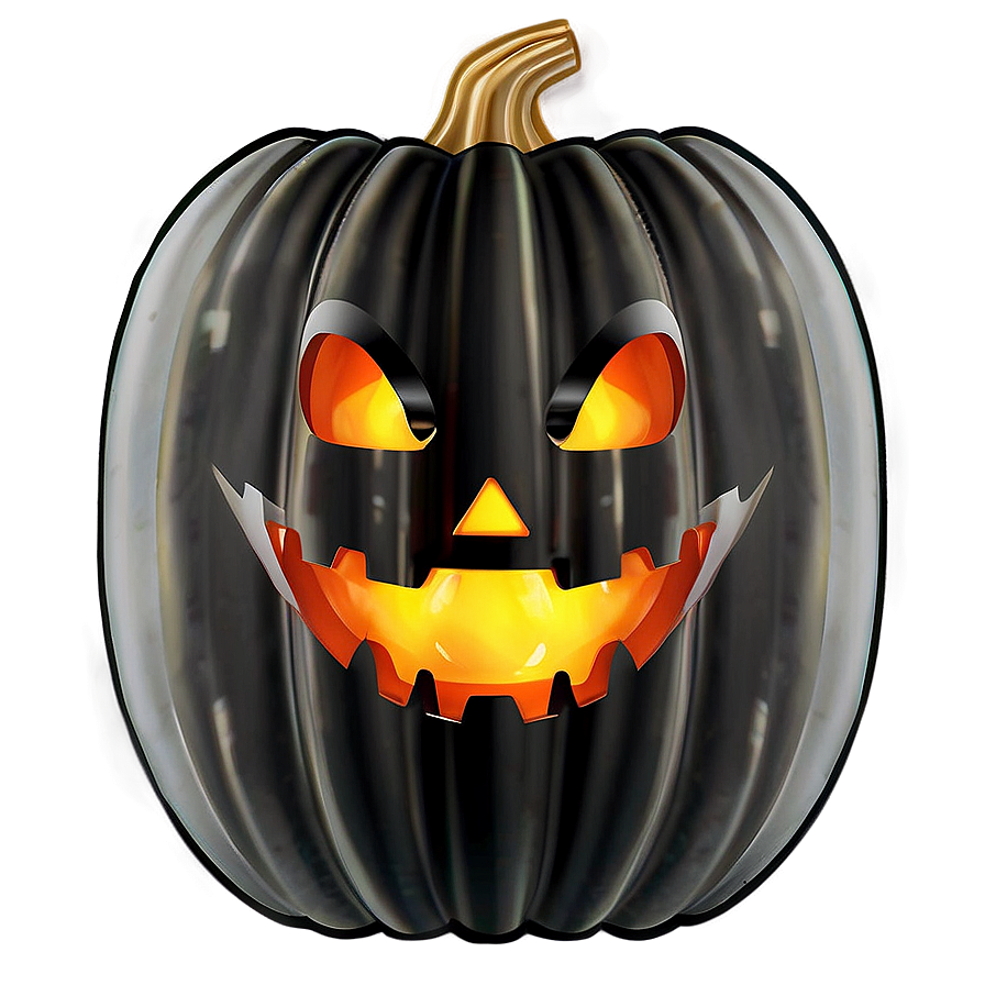 Glowing Pumpkin Face Illustration Png Wcb PNG image