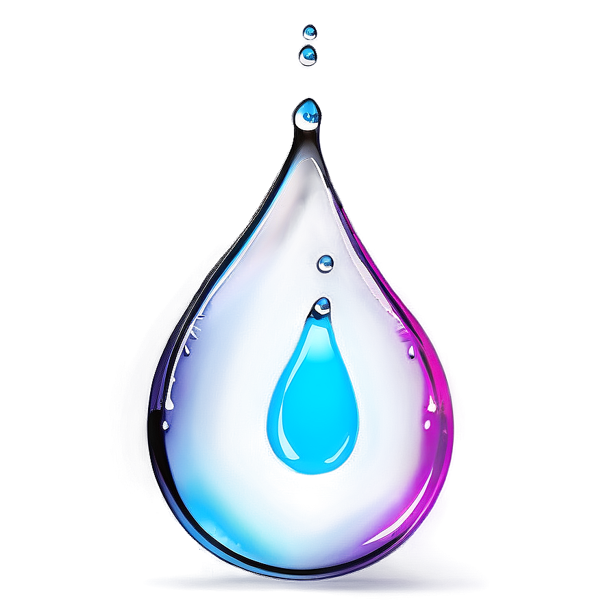 Glowing Raindrop Png 37 PNG image