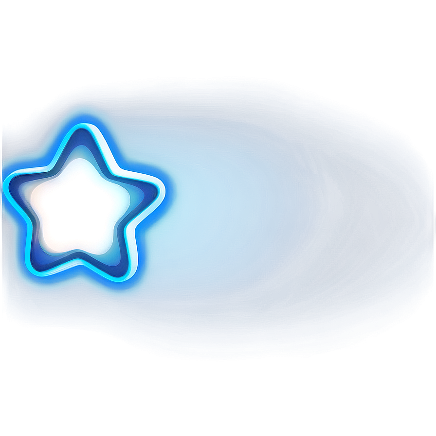 Glowing Rounded Star Png 06132024 PNG image