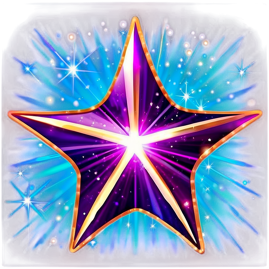 Glowing Sparkle Star Light Png Mye42 PNG image