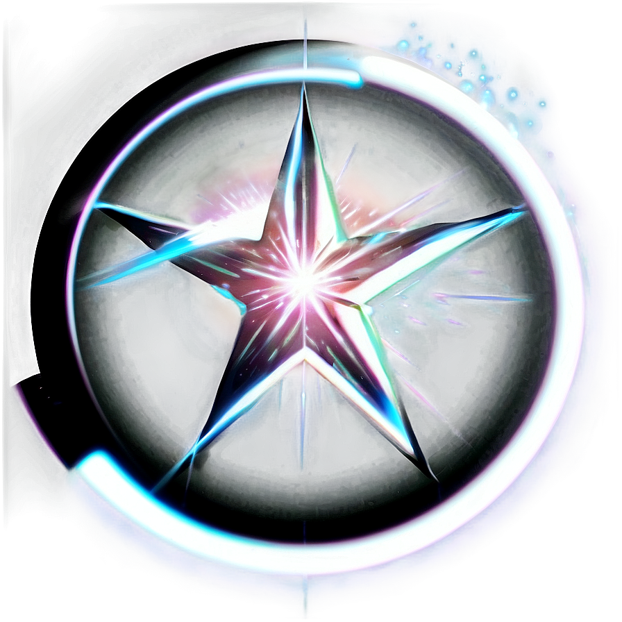 Glowing Star Circle Png Jyh36 PNG image