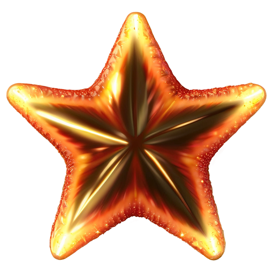 Glowing Star Transparent Png Uvx40 PNG image