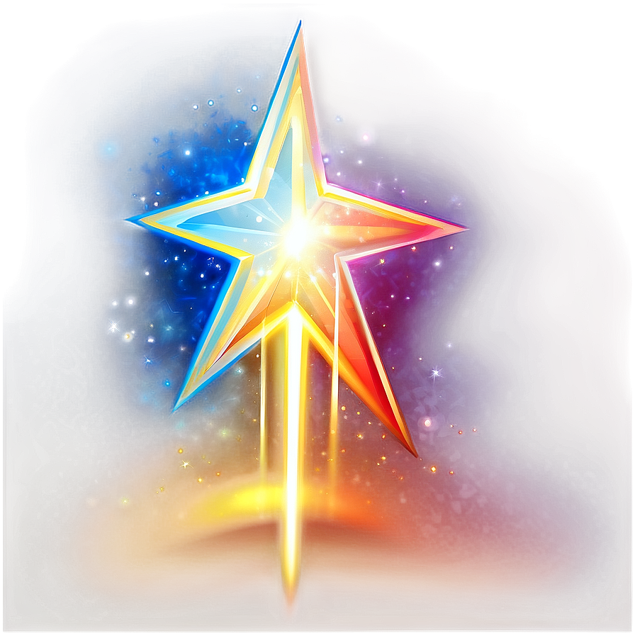 Glowing Star Vector Image Png 5 PNG image