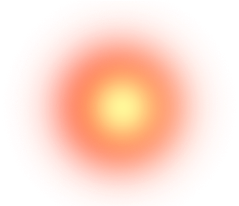 Glowing Sun Graphic PNG image