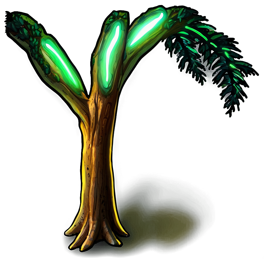 Glowing Tree Branch Png Djg31 PNG image
