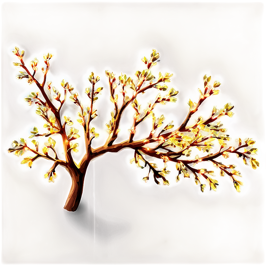 Glowing Tree Branches Png 06282024 PNG image