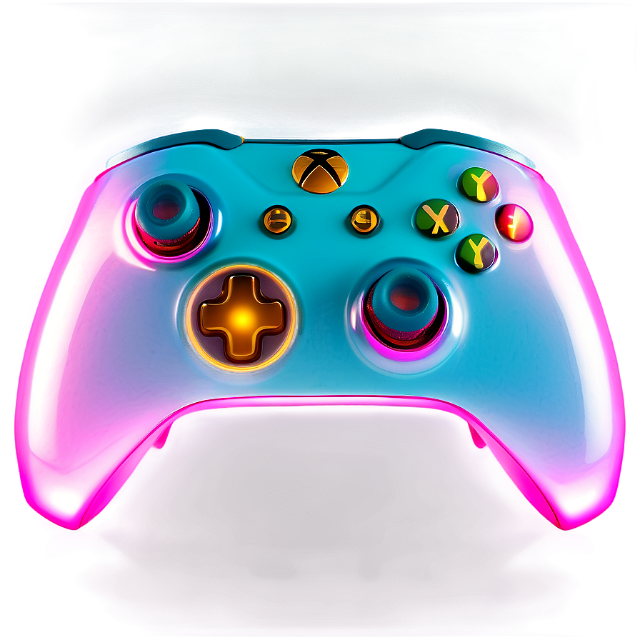 Glowing Xbox Controller Concept Png 85 PNG image