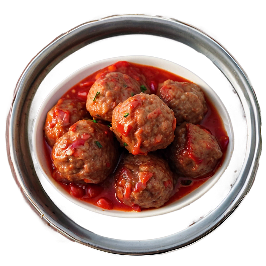 Gluten-free Meatball Option Png 06242024 PNG image