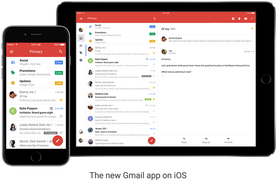 Gmail App Interfacei O S PNG image