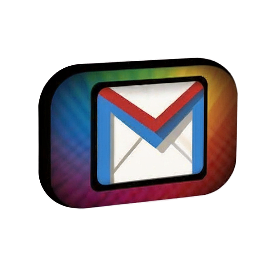 Gmail Logo Black And White Png Xbe29 PNG image