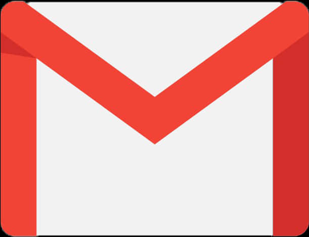 Gmail Logo Redand White PNG image