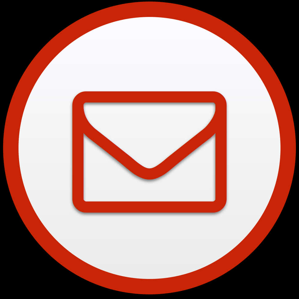 Gmail Logo Redand White PNG image