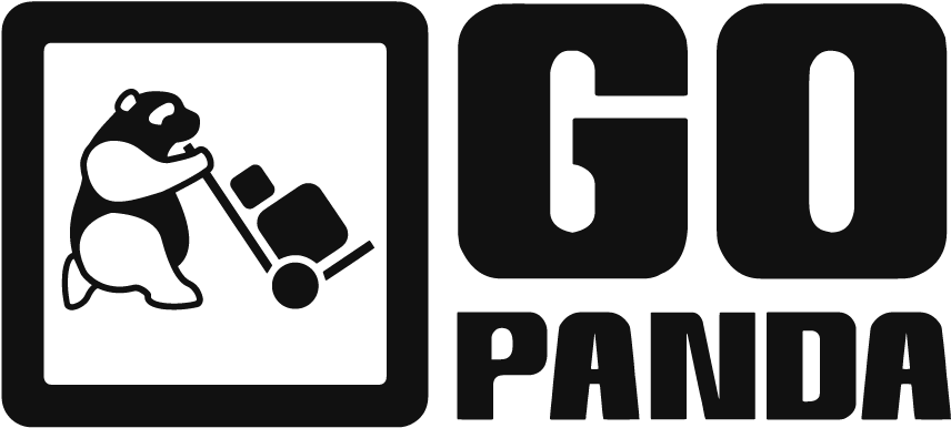 Go Panda_ Logo PNG image