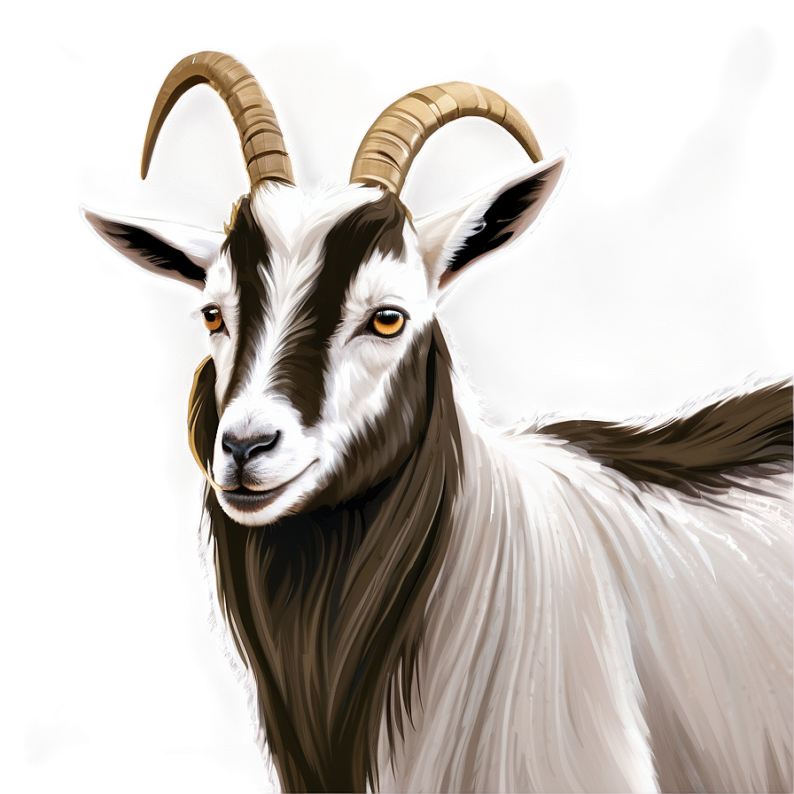 Goat Drawing Png Etu PNG image