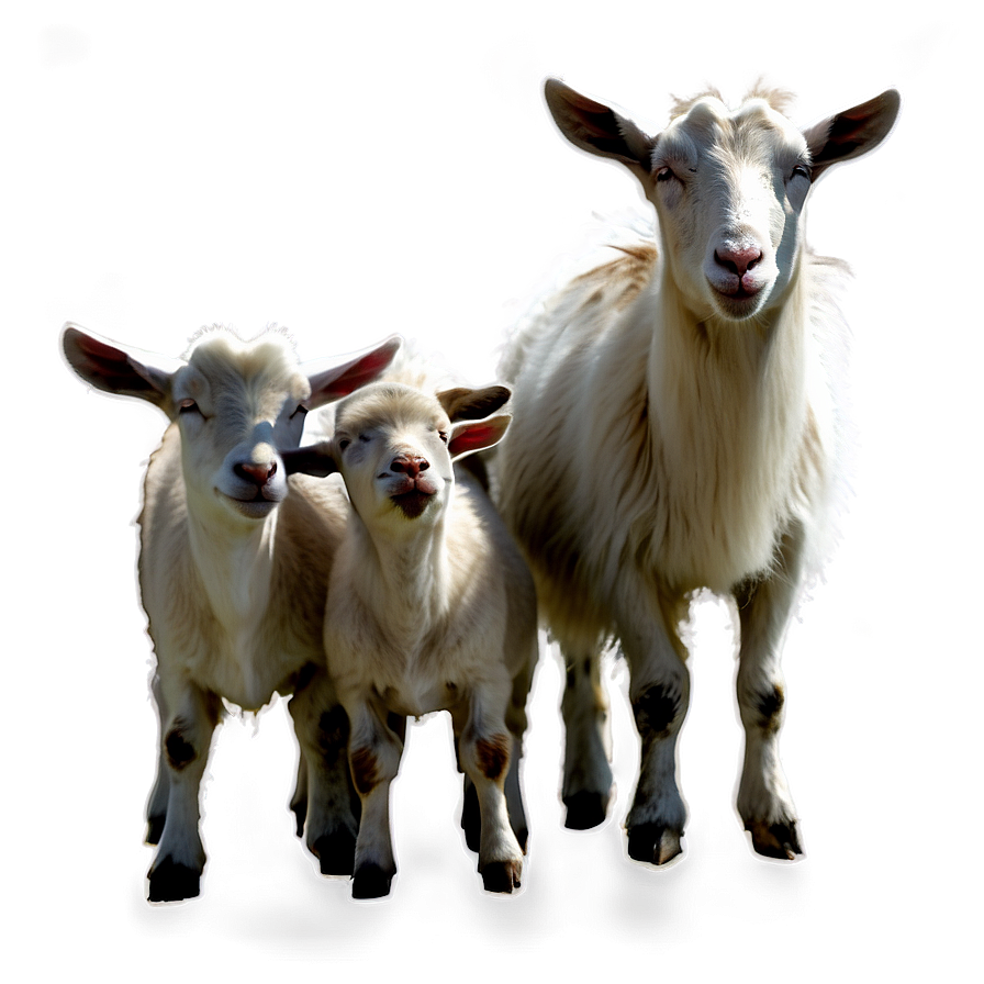 Goat Family Png 05232024 PNG image