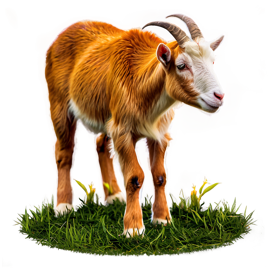 Goat In Field Png 05232024 PNG image