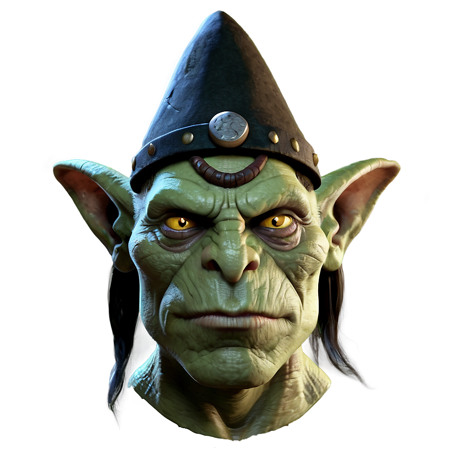 Goblin Chief Portrait Png Axj PNG image