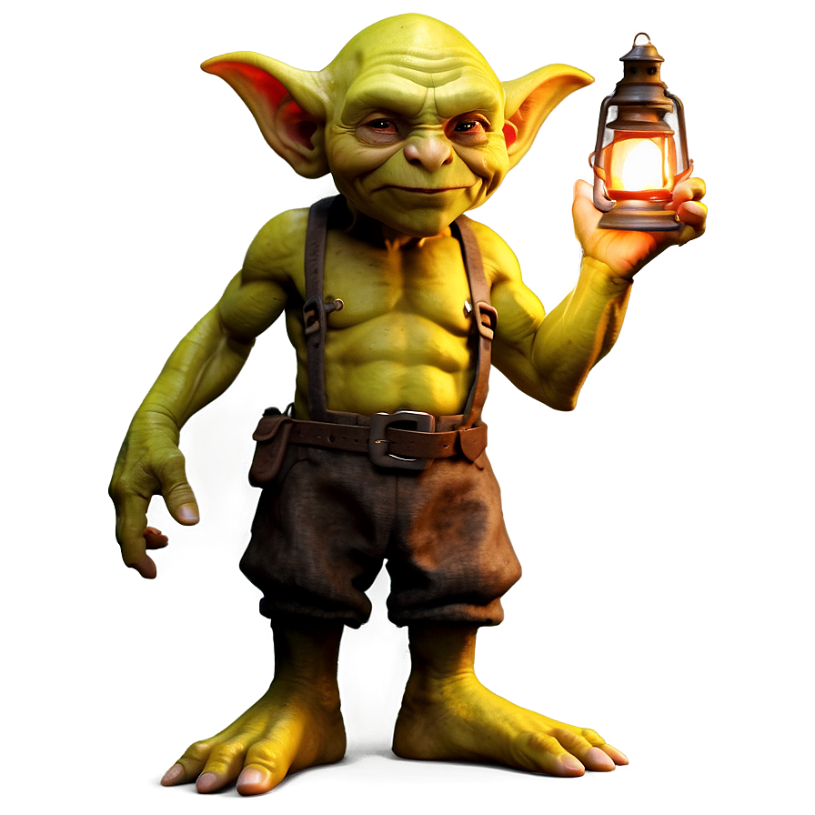 Goblin Holding A Lantern Png 98 PNG image